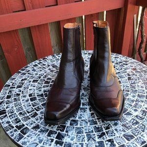 Team West Elegant Men's Mexican Ankle Boot, 11.5W